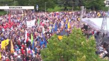 W dziesiątkach polskich miast protestowano w obronie TVN i wolnych mediów