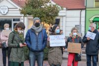 &bdquo;Tak dla Polski europejskiej&rdquo;, &bdquo;Bez Unii czeka nas reżim&rdquo;. W  Chojnicach r&oacute;wnież odbyła się prounijna demonstracja