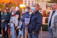 &bdquo;Tak dla Polski europejskiej&rdquo;, &bdquo;Bez Unii czeka nas reżim&rdquo;. W  Chojnicach r&oacute;wnież odbyła się prounijna demonstracja