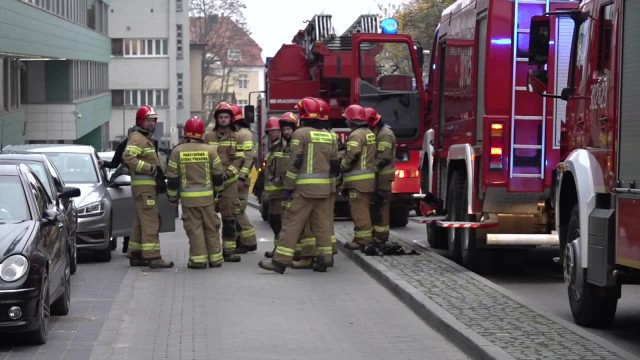 Pożar w Uniwersyteckim Centrum Klinicznym w Gdańsku. W czasie akcji gaśniczej zalana została porodówka