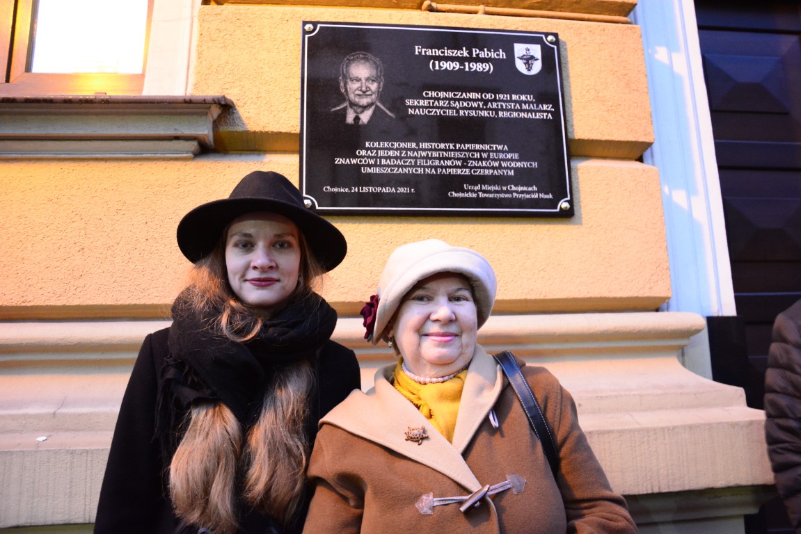 W Chojnicach odsłonięto tablicę upamiętniającą postać Franciszka Pabicha FOTO