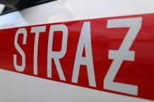 Nietypowa akcja strażaków w gminie Kościerzyna. Ratowali psa, który wpadł do przerębla