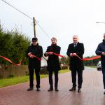 Ulica Długa w Męcikale w gminie Brusy oficjalnie otwarta. fot. A. Zajkowska