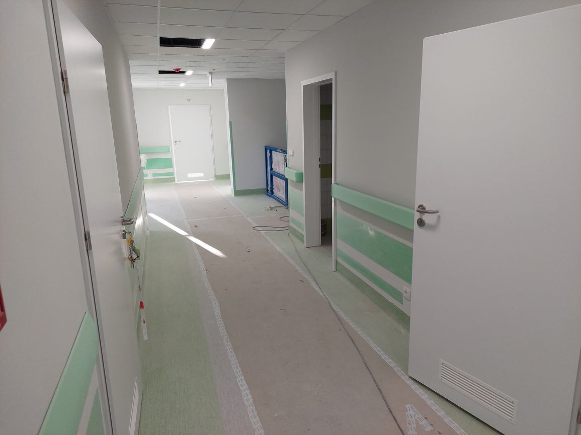 W najbliższych dniach będzie gotowy nowy oddział wewnętrzny w Szpitalu Powiatowym w Więcborku FOTO