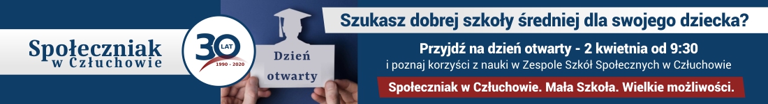 "Szkoła, która łączy tradycję z nowoczesnością". W sobotę dzień otwarty w człuchowskim Społeczniaku