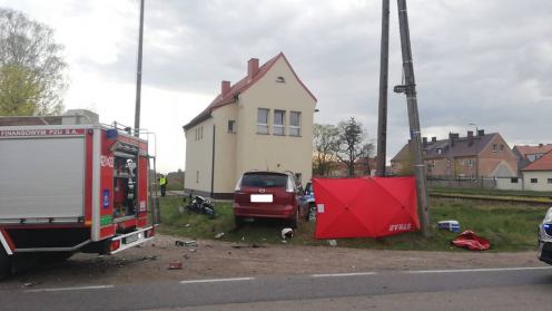 Policjant człuchowskiej drog&oacute;wki zginął na służbie, kiedy jechał na miejsce innego wypadku