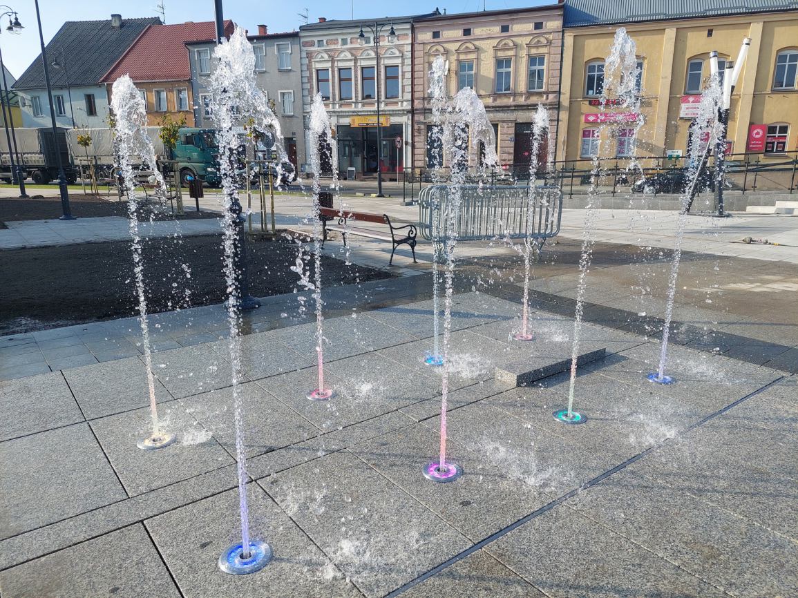1 maja zostanie uruchomiona fontanna na Placu Wolności w Sępólnie Krajeńskim