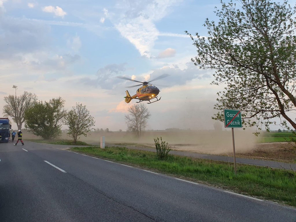 Policja ma wstępne ustalenia w sprawie wczorajszego 11.05 wypadku w gminie Brusy
