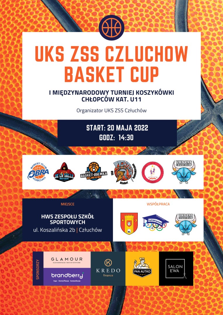 Trzy dni z koszykówką 11-latków w Człuchowie. Od dziś 20.05. do niedzieli 22.05. potrwa UKS ZSS Człuchów Basket Cup