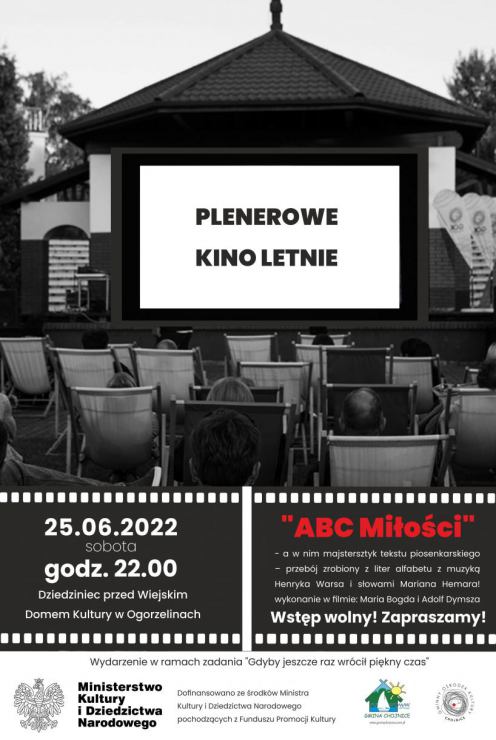 Plenerowe pokazy film&oacute;w  "w starym kinie" i koncert z muzyką dwudziestolecia międzywojennego (ROZMOWA)
