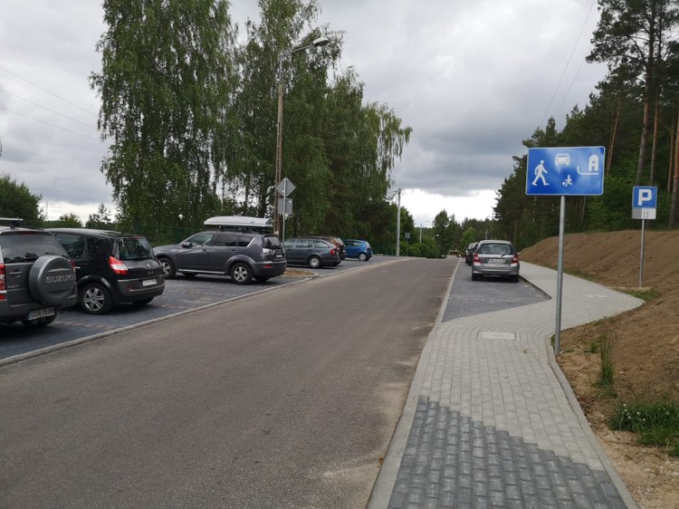 Zakończyła się modernizacja ulicy Stolema we Wdzydzach, w gminie Kościerzyna FOTO