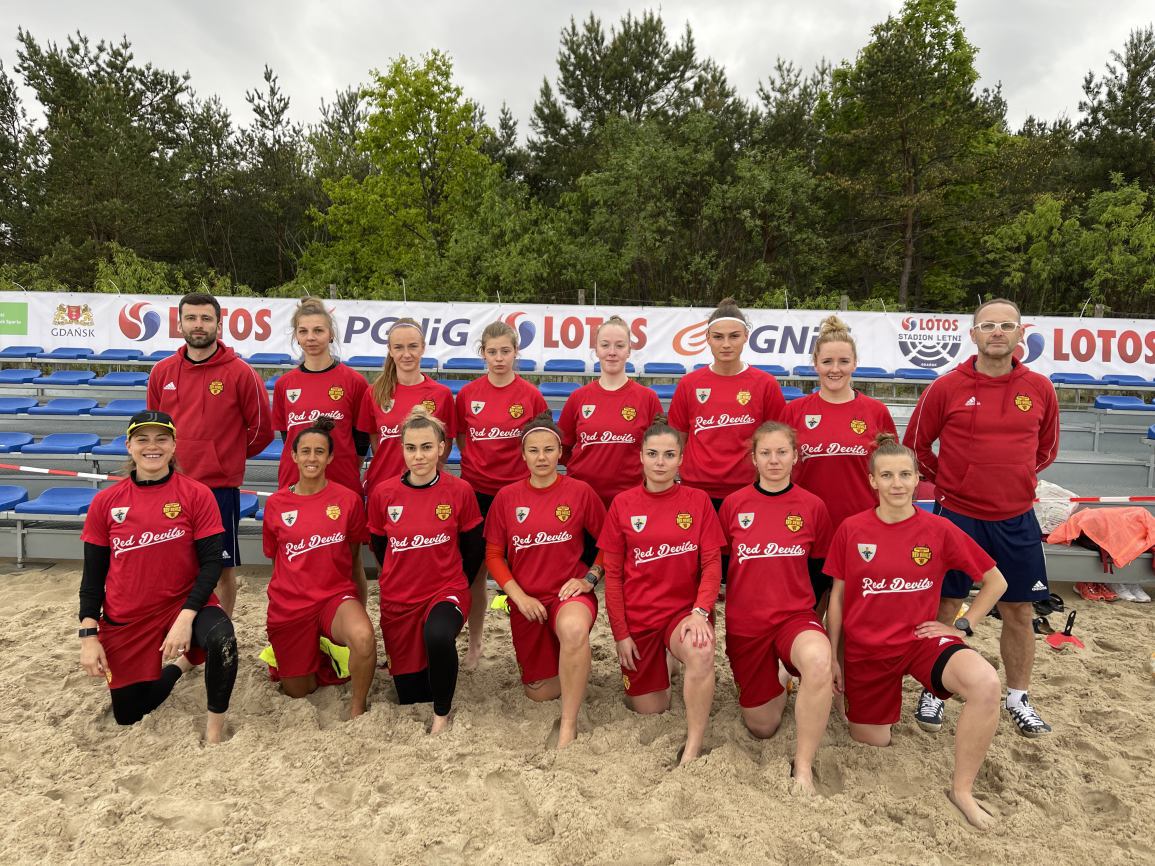 Red Devils Ladies rozpoczynają walkę o Puchar Polski Kobiet w Beach Soccerze.