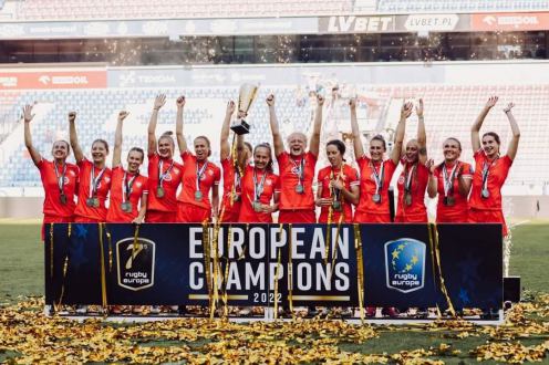 "Absolutne spełnienie marzeń". Karolina Jaszczyszyn wygrała z reprezentacją Polski Mistrzostwa Europy Kobiet w rugby 7