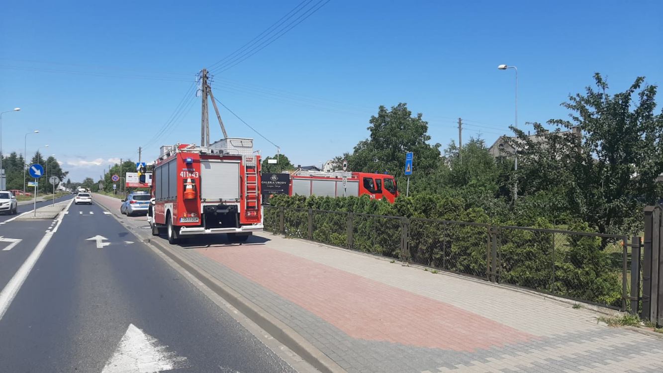 W Chojnicach doszło do zderzenia samochodu osobowego z elektryczną hulajnogą