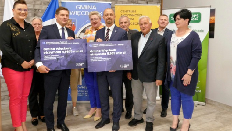 Gmina Więcbork otrzymała 11 milionów złotych z Funduszu Inwestycji Strategicznych
