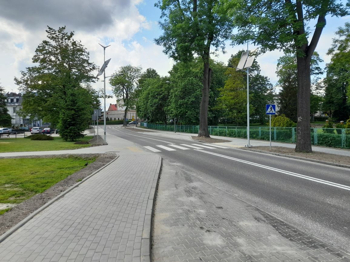 Zakończyły się prace remontowe na trzech przejściach dla pieszych w Kamieniu Krajeńskim i Więcborku