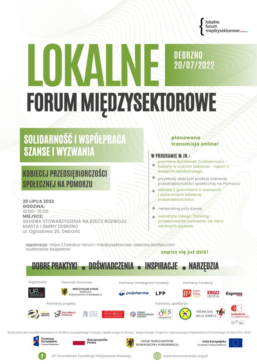 W Debrznie odbędzie się jutro 20.07. Lokalne Forum Międzysektorowe