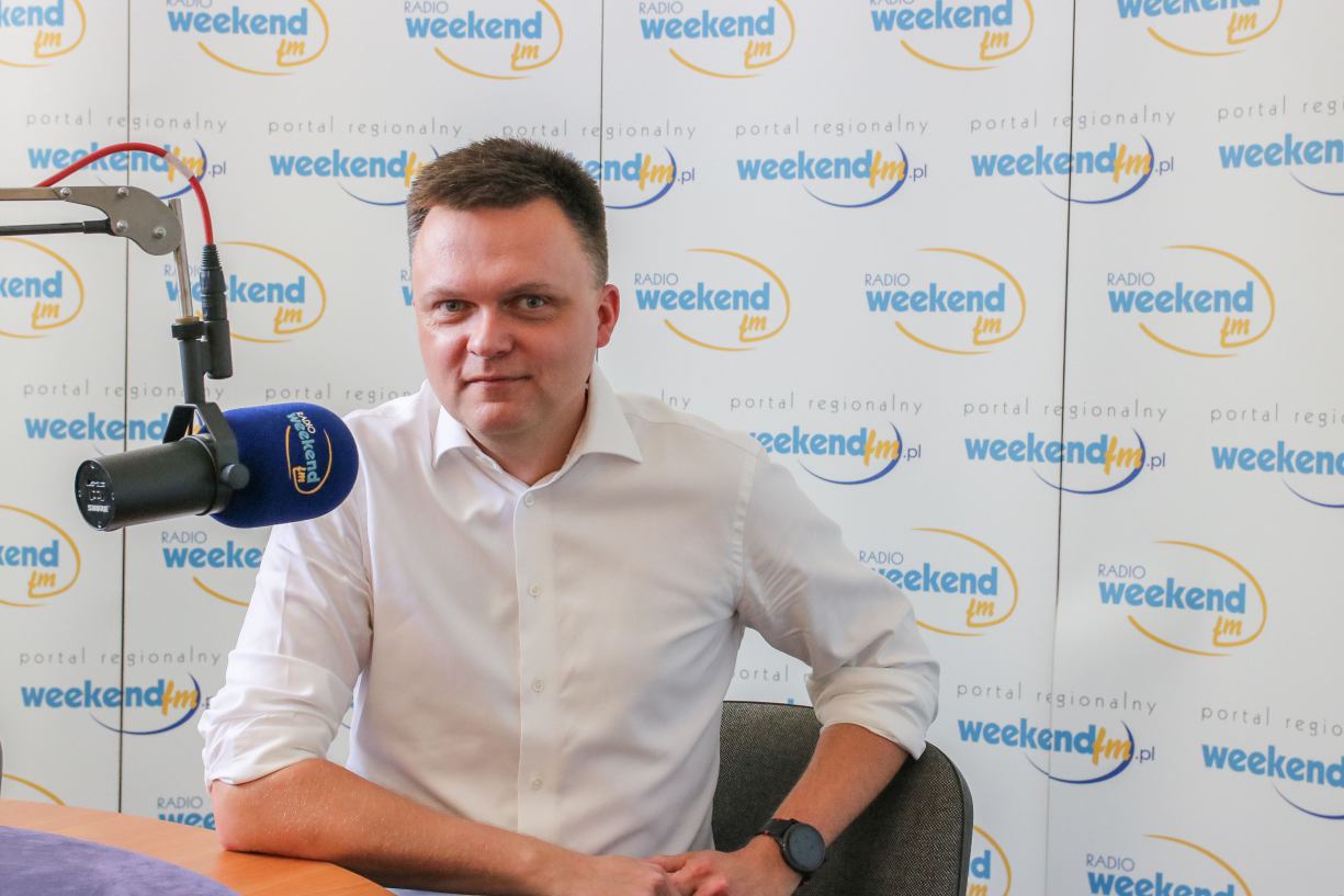 Szymon Hołownia w Weekend FM. Rozmowa z liderem ruchu Polska 2050. Przyjechałem, aby powiedzieć o ważnych rzeczach