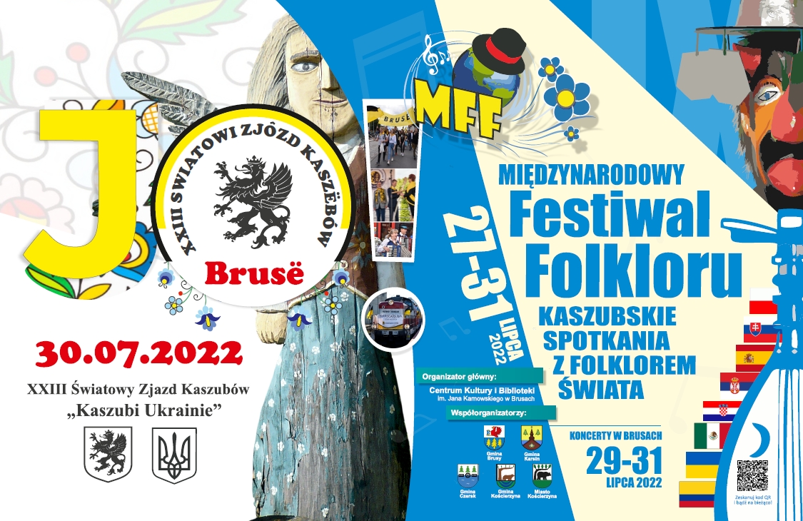 W najbliższą sobotę w Brusach odbędzie się Światowy Zjazd Kaszubów. Będzie też w części poświęcony Ukraińcom