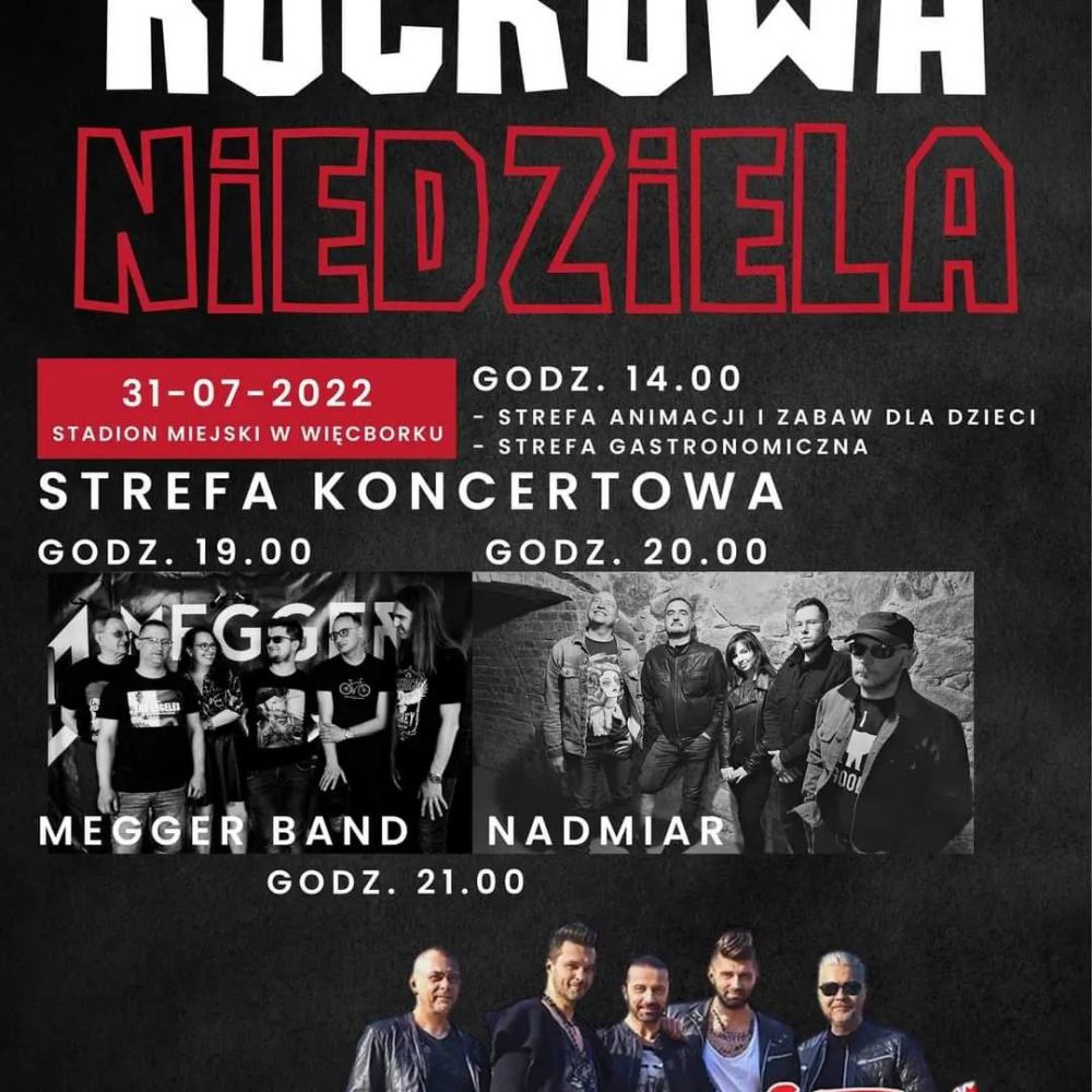 W niedzielę w Więcborku rockowa niedziela z koncertem zespołu IRA na finał