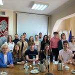 Ostatnia sesja Młodzieżowej Rady Powiatu Człuchowskiego odbyła się w Debrznie. Fot. nadesłane