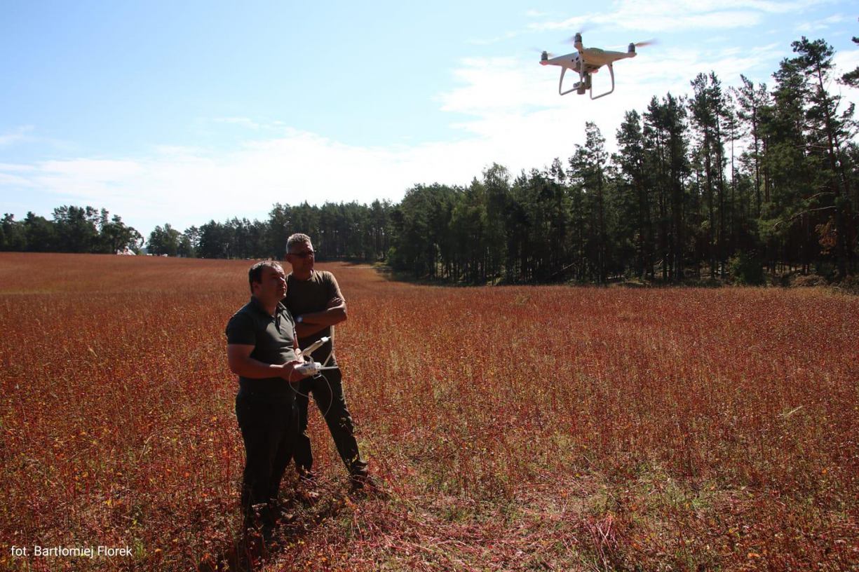 Leśnicy z naszego regionu coraz częściej wspomagają się dronami