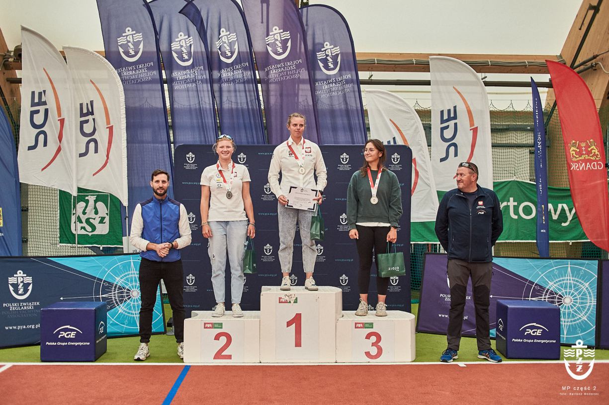 Aż dziewięć medali Chojnickiego Klubu Żeglarskiego w Mistrzostwach Polski Klas Olimpijskich