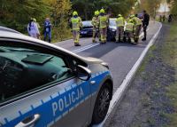 Zderzenie czterech aut na drodze krajowej numer 20 w powiecie bytowskim