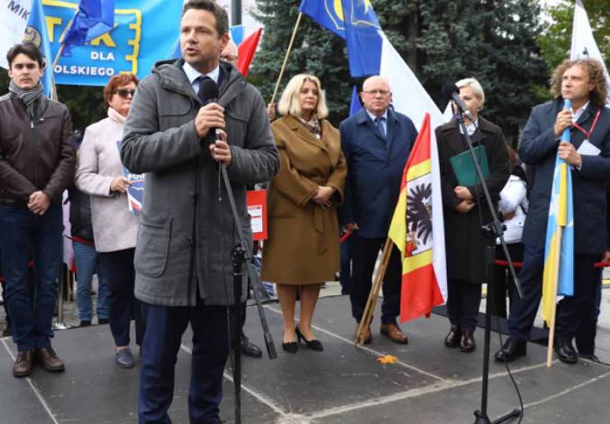 W Warszawie odbył się protest samorządowców przeciwko rosnącym cenom energii