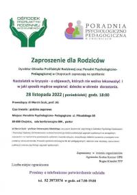 Nastolatek w kryzysie. O wsparciu dziecka w okresie dojrzewania, w Chojnicach opowie psycholog dr Marcin Szulc (ROZMOWA)