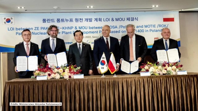 W Seulu podpisano list intencyjny ws. budowy elektrowni jądrowej w oparciu o koreańską technologię