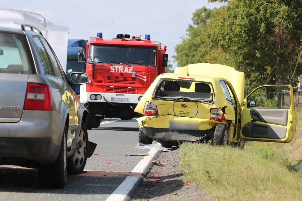 Sprawca sierpniowego wypadku w Stołcznie, w gminie Człuchów, chce dobrowolnie poddać się karze
