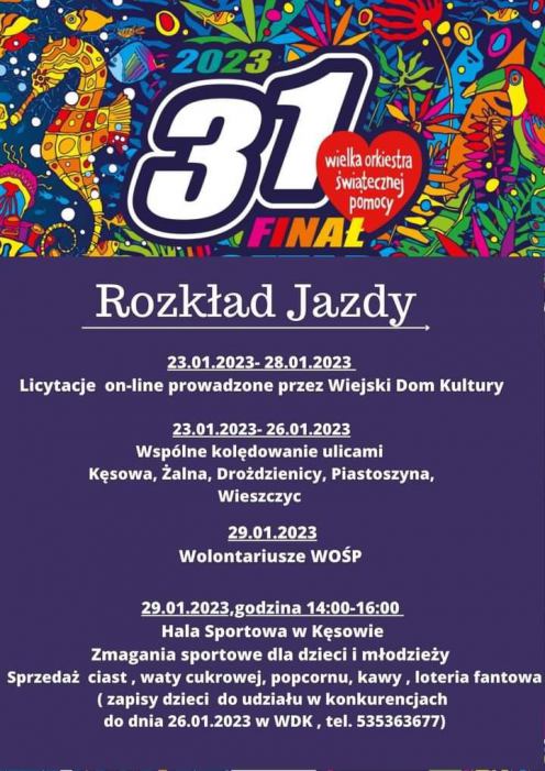 31. Finał WOŚP już w niedzielę. Co przygotował tucholski sztab Orkiestry? (ROZMOWA)