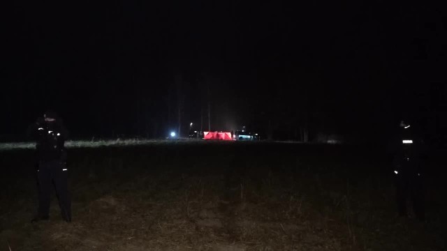 Katastrofa śmigłowca pod Starogardem Gdańskim. Nie żyje pilot
