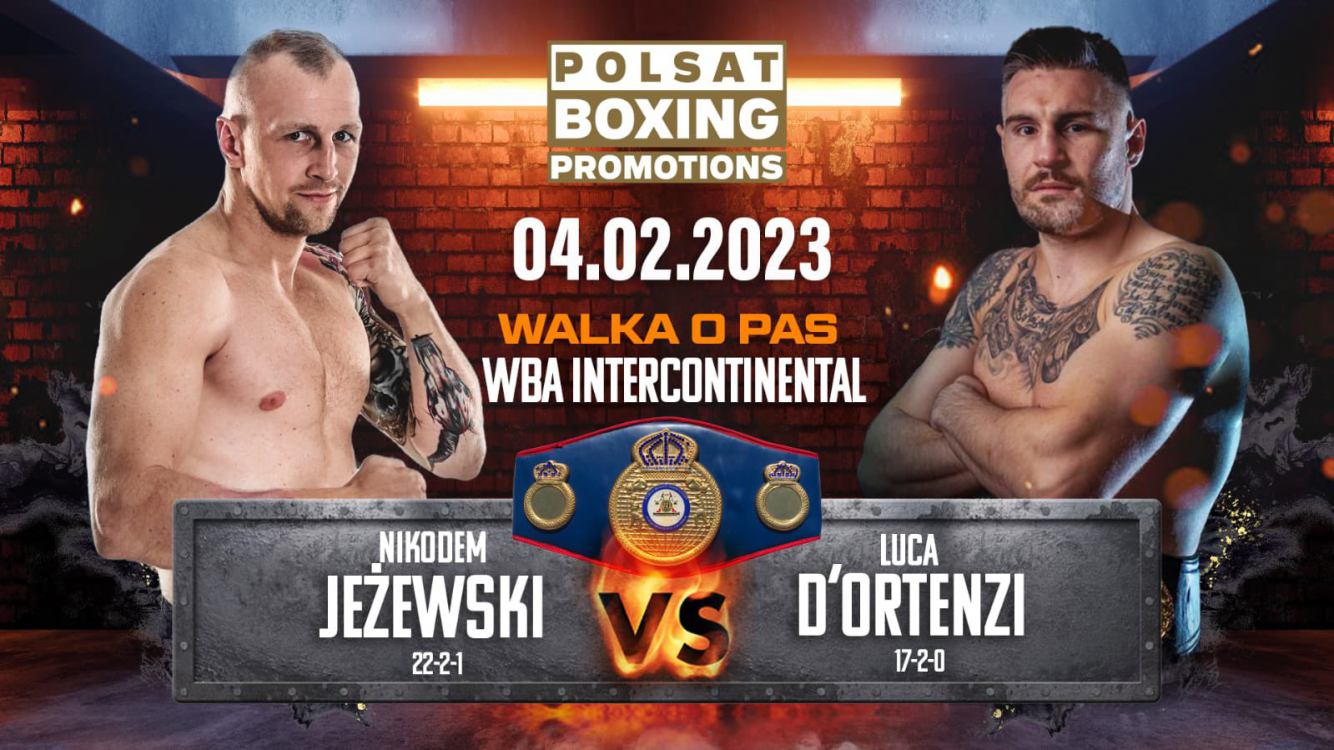 Nikodem Jeżewski z Kościerzyny przed szansą na pas WBA Intercontinental