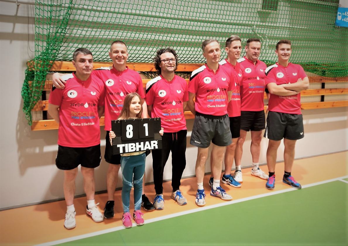 TS Chojnice zwycięzcą grupy rundy zasadniczej 4. ligi tenisa stołowego