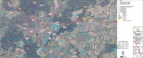Jasnoniebieski wariant obwodnicy Człuchowa z rekomendacją gdańskiego oddziału GDDKiA (MAPA)