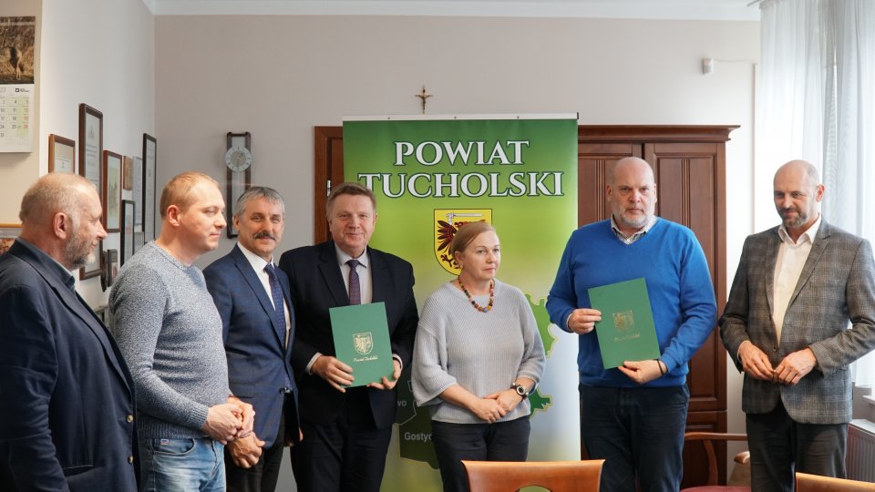 Powiat tucholski ma umowę na modernizację ponad 7 km dróg na terenie gmin Tuchola, Kęsowo, Gostycyn i Śliwice