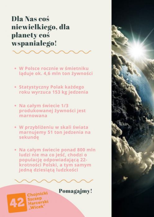 Chojnicka jadłodzielnia pomaga walczyć z głodem wśr&oacute;d ubogich. Można zostawiać świąteczne potrawy 