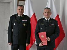 Radosław Batruch jest od wczoraj komendantem powiatowym Państwowej Straży Pożarnej w Człuchowie