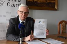 Żółty szlak Kaszubskiej Marszruty w gminie Czersk nieprzejezdny w związku z trwającą przebudową DK22