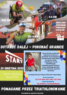 Stefan Wojtas z Człuchowa chce pokonać triathlon o dystansie 678 kilometrów, żeby pomóc członkowi swojej rodziny