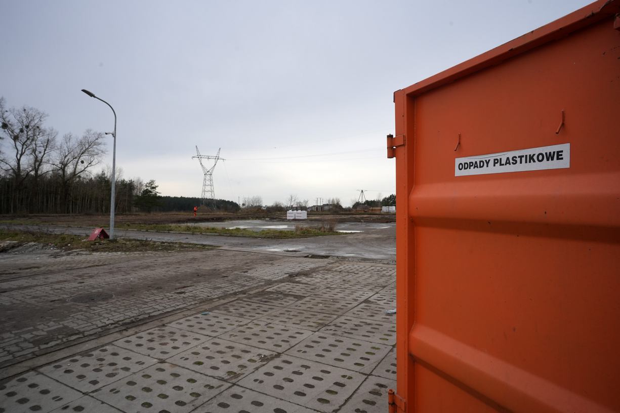 W Sępolnie Krajeńskim rozpoczęła się budowa Punktu Selektywnej Zbiórki Odpadów Komunalnych