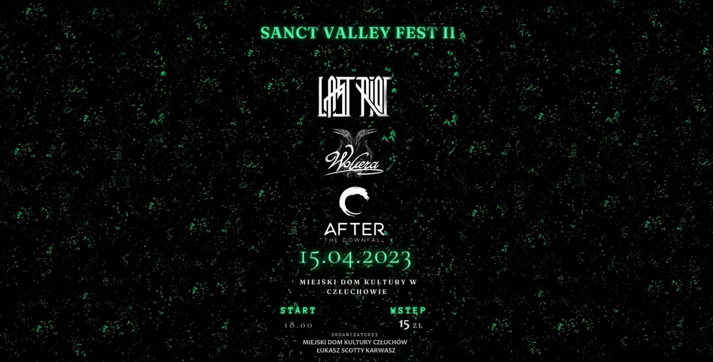 W sobotę 15.04. w Człuchowie druga edycja festiwalu Sanct Valley Fest