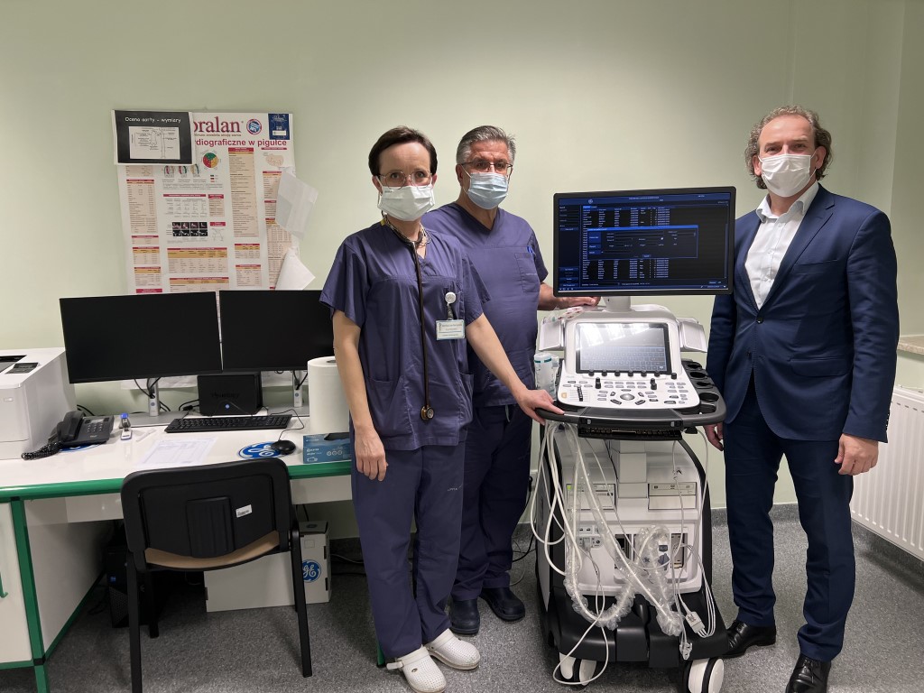 Chojnicki Szpital Specjalistyczny kupił echokardiograf z głowicą przezprzełykową