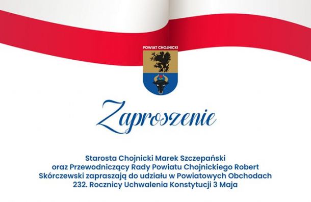Apel poległych, salwa honorowa i program artystyczny. Obchody Święta Konstytucji 3 maja w Chojnicach