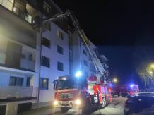 Policjanci ustalają przyczynę wczorajszego (10.05.) pożaru w bloku przy ul. Żeglarskiej w Chojnicach 