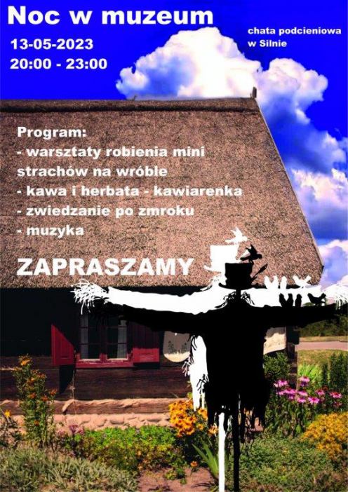Gminny Ośrodek Kultury w Chojnicach zaprasza na Noc Muze&oacute;w do swoich plac&oacute;wek