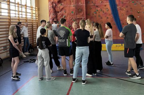 Wymiana młodzieży między Zespołem Szk&oacute;ł Ekonomiczno-Usługowych w Bytowie i partnerską szkołą w Niemczech (ROZMOWA)
