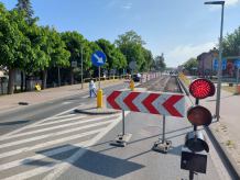 W Sępólnie Krajeńskim ruszyła budowa ronda. Na ulicy Kościuszki obowiązuje ruch wahadłowy (FOTO)